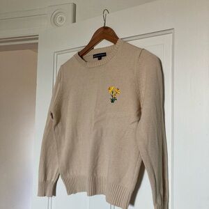 KJP daffodil cotton sweater in medium